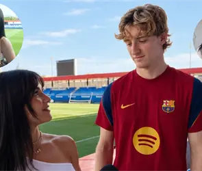 Alana Flores visita al Barcelona previo al Cl&aacute;sico: &iquest;Ser&aacute; su amuleto?