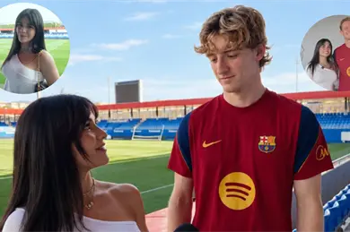 Alana Flores visita al Barcelona previo al Cl&aacute;sico: &iquest;Ser&aacute; su amuleto?