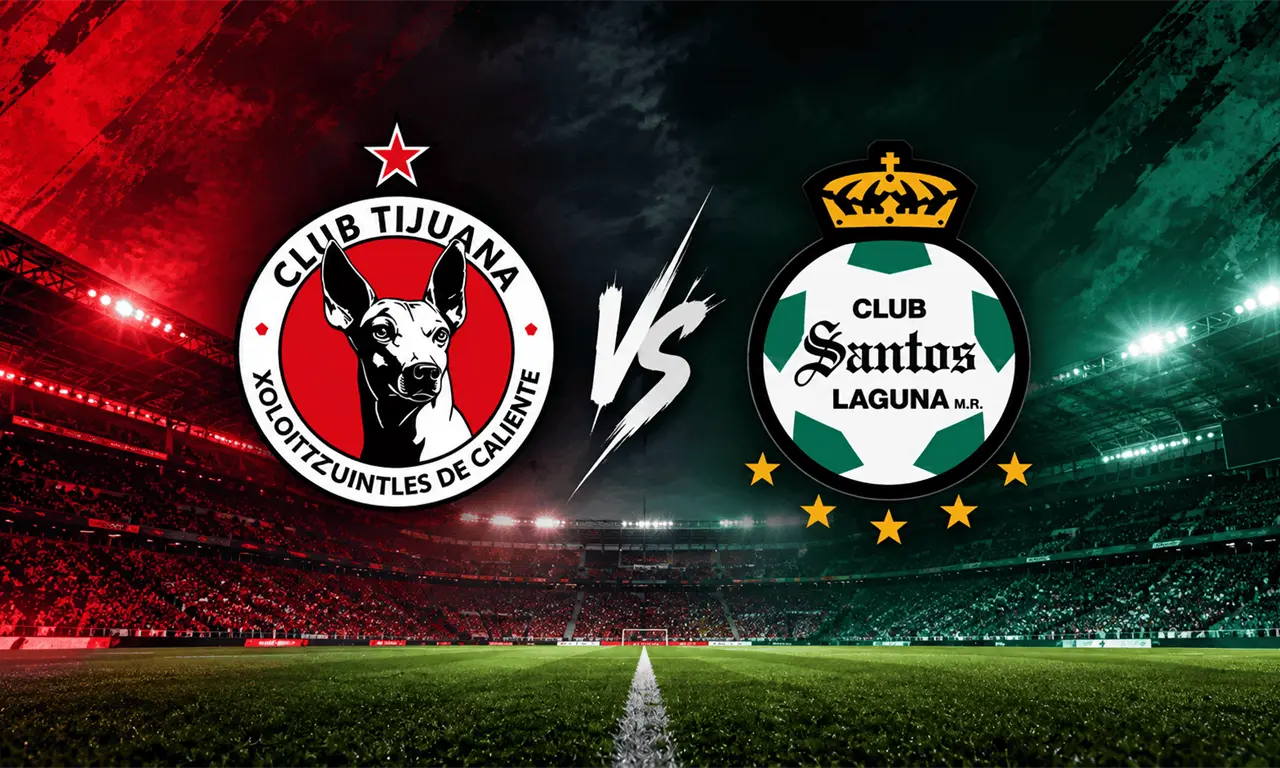  Tijuana recibe a Santos en la Jornada 14. 