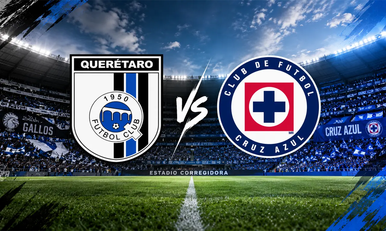  Querétaro recibe a Cruz Azul en el Estadio Corregidora. 