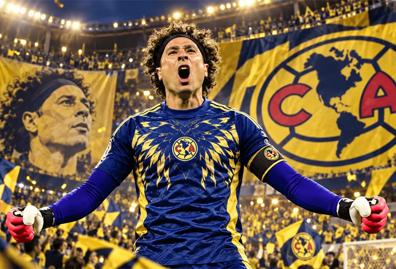 Gran gesto del Am&eacute;rica con Ochoa