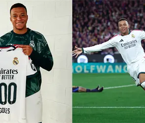 Mbapp&eacute; mete doblete ante Barcelona y alcanza una marca goleadora