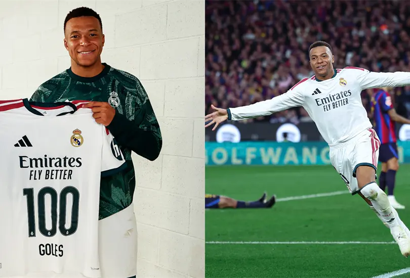 Mbappé suma dos nuevos hitos en su carrera. Mbappé suma dos nuevos hitos en su carrera.