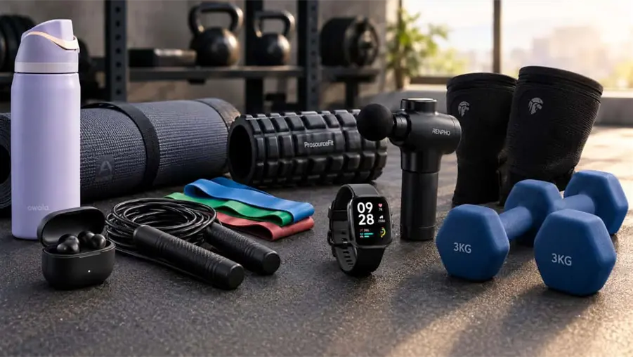 10 accesorios para mejorar tus entrenamientos en 2026: opciones para correr, hacer fuerza y recuperarte mejor