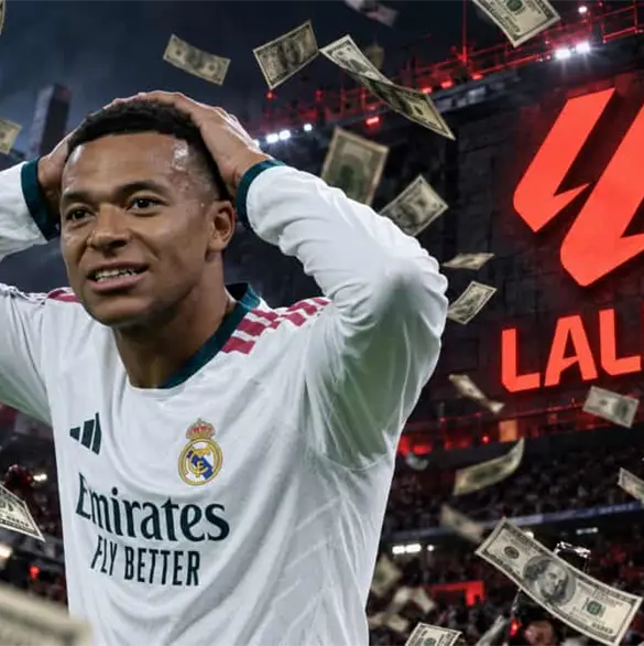 &iexcl;Por un meme! Destapan la fortuna que perder&iacute;a LaLiga por culpa de Mbapp&eacute;