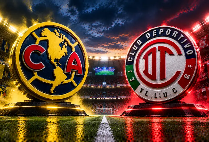 América recibe a Toluca en el Estadio Banorte durante la Jornada 15 del Apertura 2026 de la Liga MX. América recibe a Toluca en el Estadio Banorte durante la Jornada 15 del Apertura 2026 de la Liga MX.