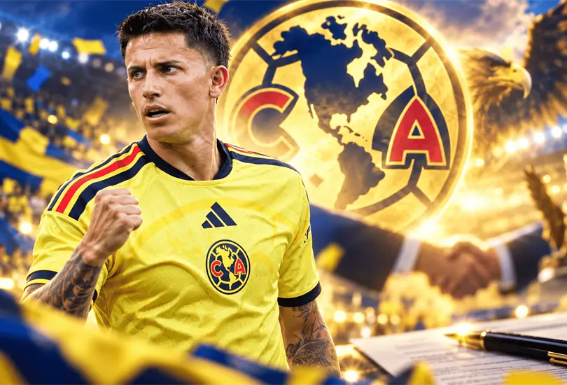 Brian Rodr&iacute;guez gran noticia al Am&eacute;rica
