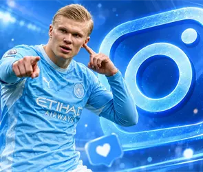 &iquest;C&oacute;mo lo hizo? Erling Haaland sorprende con su Instagram en azul