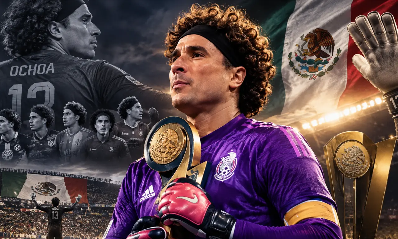  Guillermo Ochoa fue reconocido por su trayectoria en el futbol mexicano tras participar en seis Copas del Mundo. 