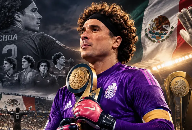 Guillermo Ochoa fue reconocido por su trayectoria en el futbol mexicano tras participar en seis Copas del Mundo. Guillermo Ochoa fue reconocido por su trayectoria en el futbol mexicano tras participar en seis Copas del Mundo.