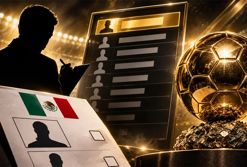 Harry Kane gan&oacute; el Bal&oacute;n de Oro 2026, pero Salvador Aguilera no lo incluy&oacute; entre sus diez favoritos.